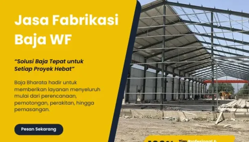 Jasa Fabrikasi Baja WF